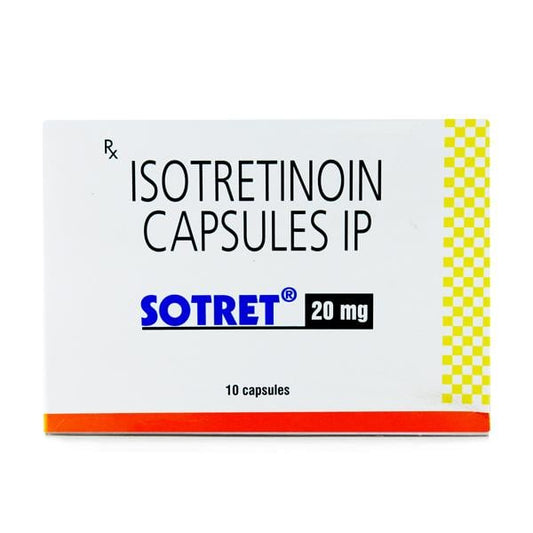 Sotret 20mg Capsule 10'S - Global Surgicals