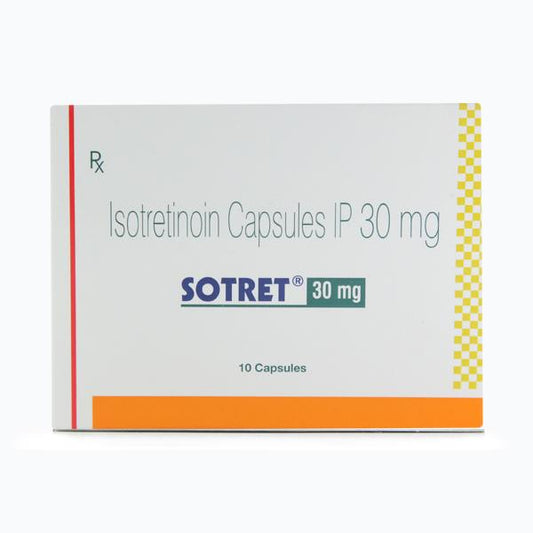 Sotret 30mg Capsule 10'S - Global Surgicals