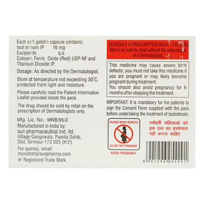SOTRET NF 16 Capsule 10's - Global Surgicals