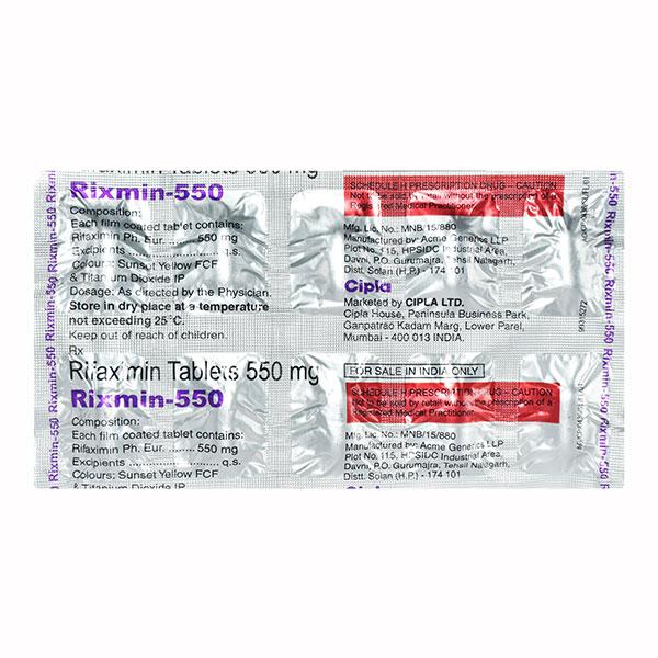 Rixmin 550mg Tablet 10'S