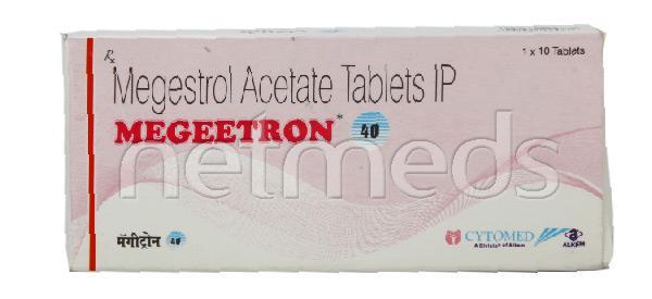 Megeetron 40mg Tablet 10'S