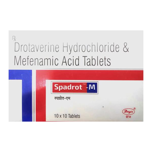 SPADROT M Tablet 10's - Global Surgicals