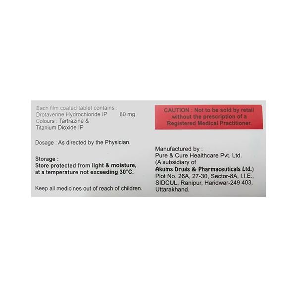 SPADROT Tablet 10's - Global Surgicals