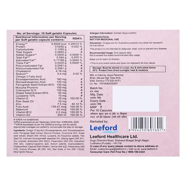 SPERMRICH Capsule 10's - Global Surgicals