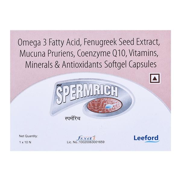SPERMRICH Capsule 10's - Global Surgicals