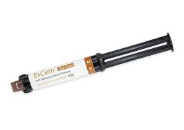 Spident EsCem Dual Cured Self Adhesive 1x8g Syringe Resin Cement - Global Surgicals
