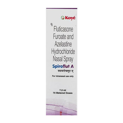 Spiroflut A 27.5/140mcg Nasal Spray 70Md - Global Surgicals
