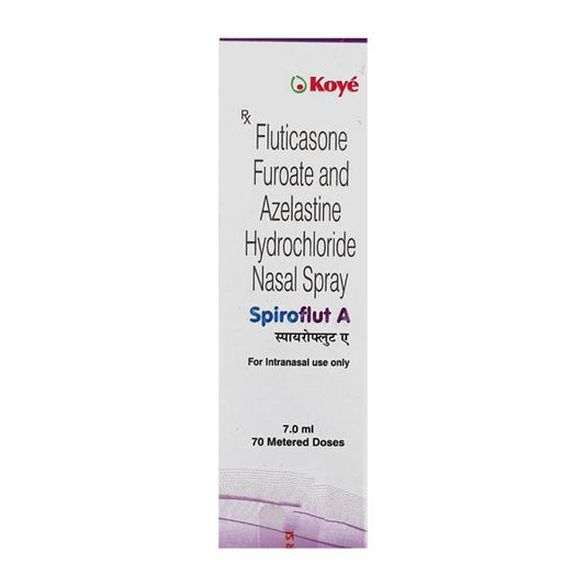 Spiroflut A 27.5/140mcg Nasal Spray 70Md - Global Surgicals
