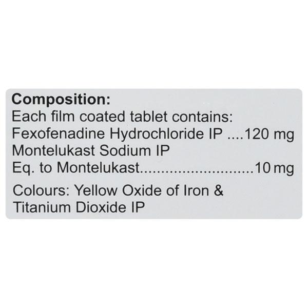 SPIROMONT F Tablet 15's - Global Surgicals
