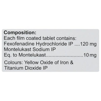 SPIROMONT F Tablet 15's - Global Surgicals