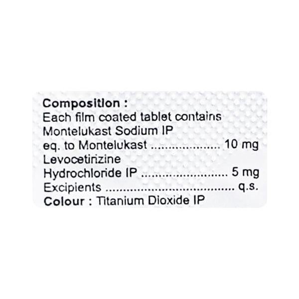 Spiromont L 10/5mg Tablet 10'S - Global Surgicals