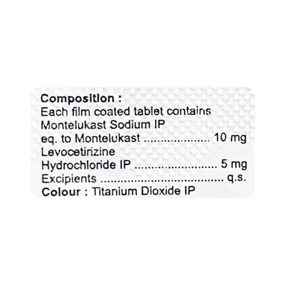 Spiromont L 10/5mg Tablet 10'S - Global Surgicals