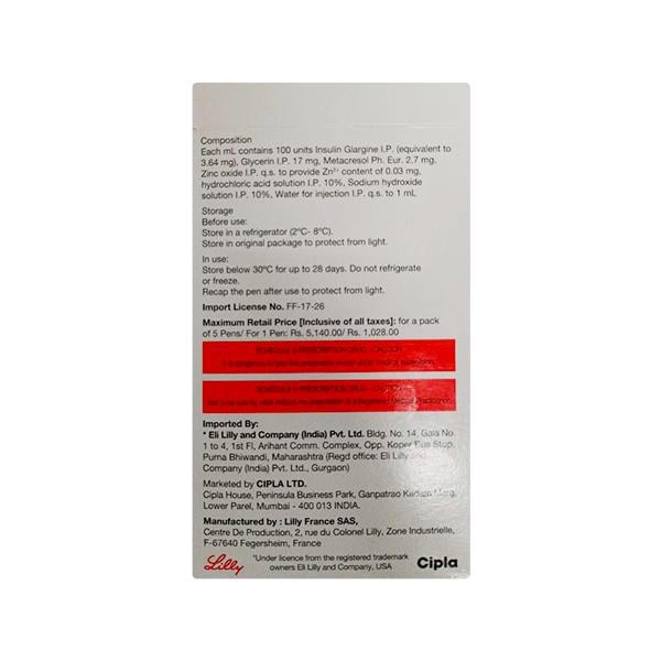 BASAGLAR KWIKPEN Injection 3ml