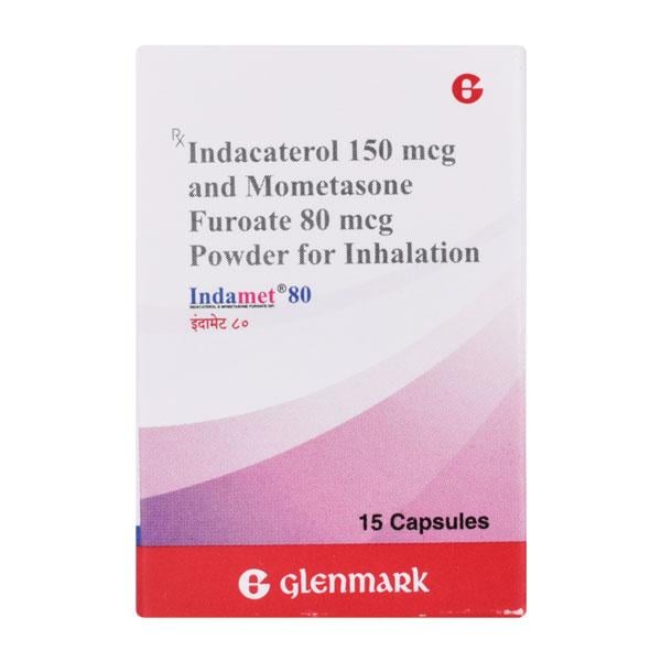 INDAMET 80 Capsule 15's