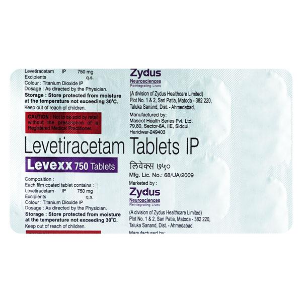Levexx 750mg Tablet 10'S