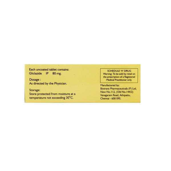 Gliva 80mg Tablet 10'S