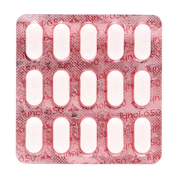 TYNOL 650mg Tablet 15's