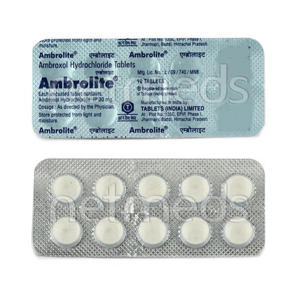 Ambrolite 30mg Tablet 10'S