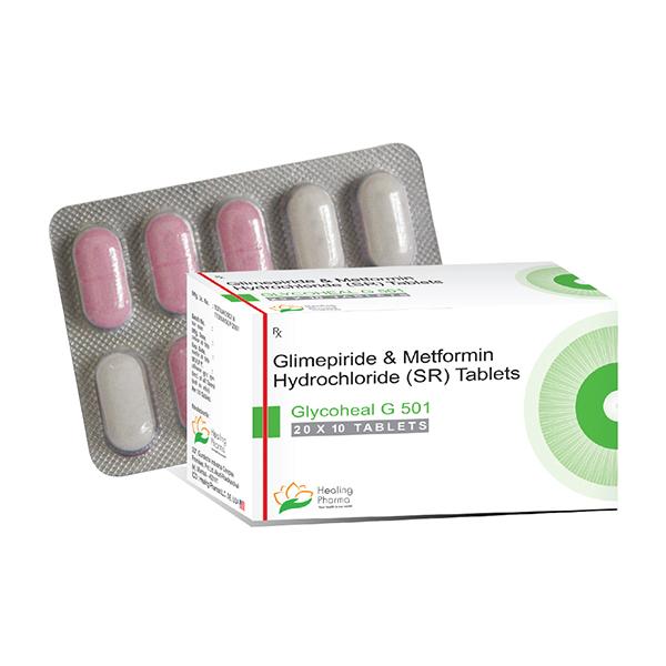 GLYCOHEAL G 501 Tablet 10's