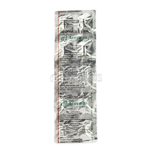 Acera 20mg Capsule 10'S