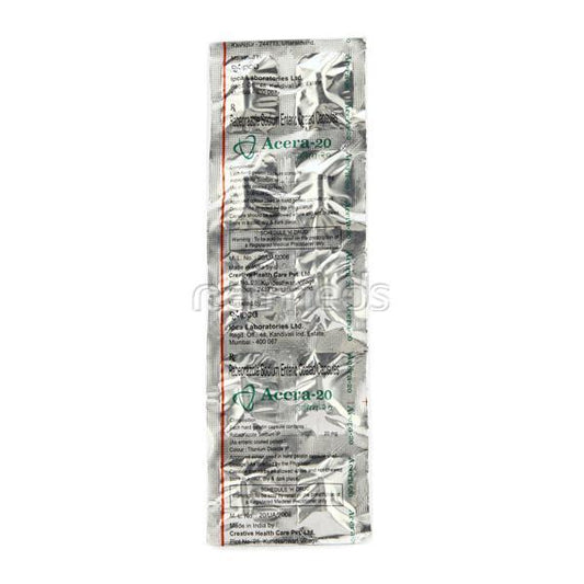 Acera 20mg Capsule 10'S