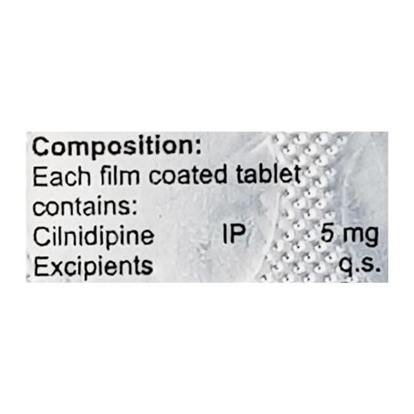 CILNIBEAT 5 Tablet 10's