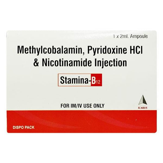 STAMINA B12 Injection 2ml - Global Surgicals