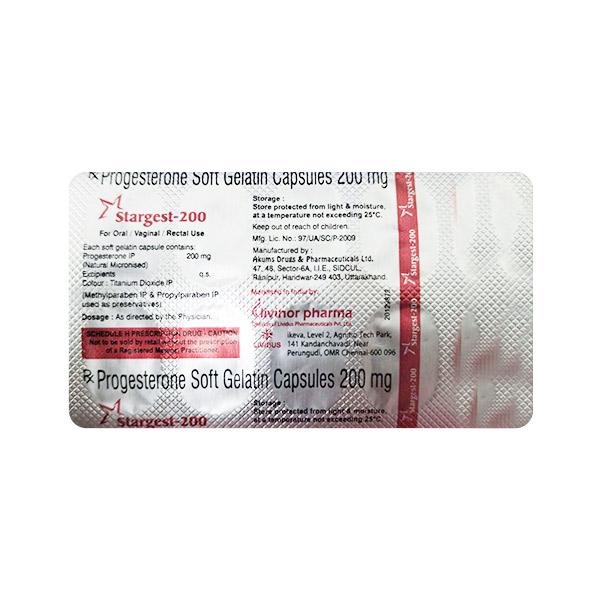 STARGEST 200 Soft Gelatin Capsule 10's - Global Surgicals