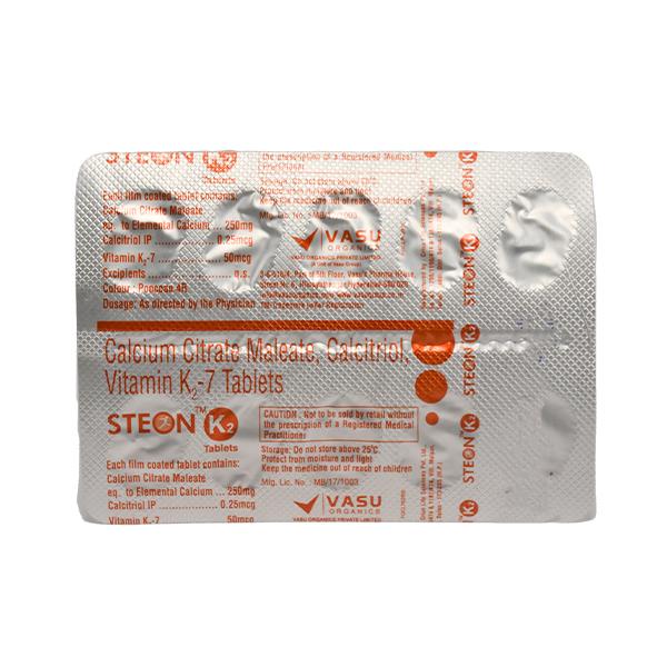 STEON K2 Tablet 10's - Global Surgicals