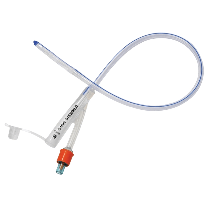 Sterimed Silicone Foley Balloon Catheter - Global Surgicals