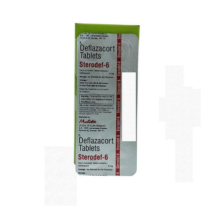 STERODEF 6 Tablet 10's - Global Surgicals