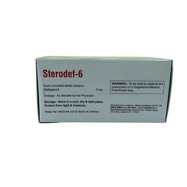 STERODEF 6 Tablet 10's - Global Surgicals