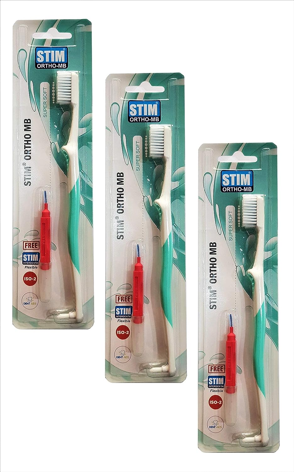 Stim Ortho MB Toothbrush - Global Surgicals