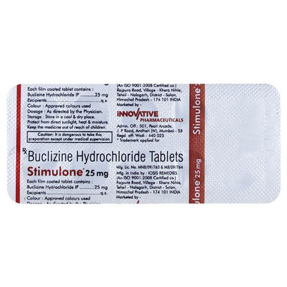 STIMULONE 25mg Tablet 10's - Global Surgicals