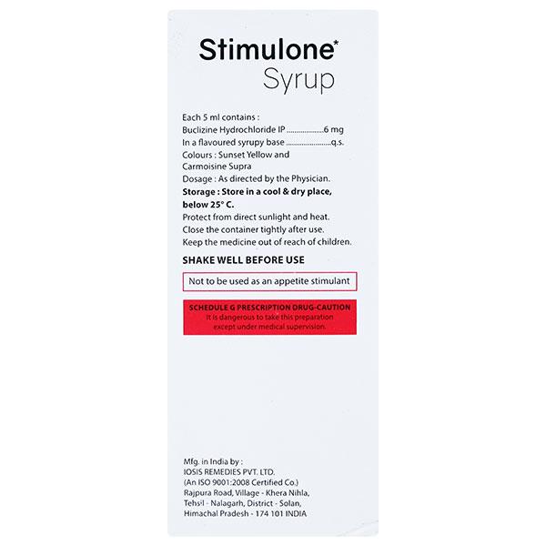 STIMULONE Syrup 100ml - Global Surgicals