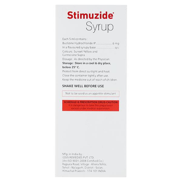 STIMUZIDE Syrup 100ml - Global Surgicals