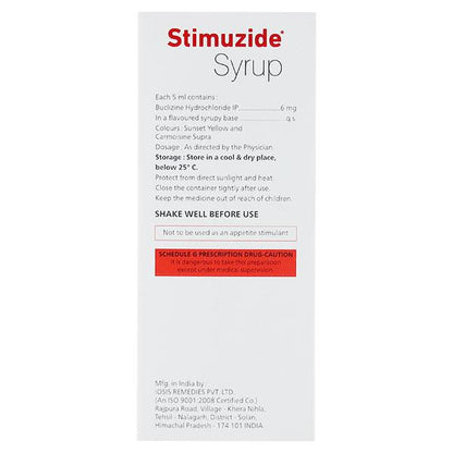 STIMUZIDE Syrup 100ml - Global Surgicals