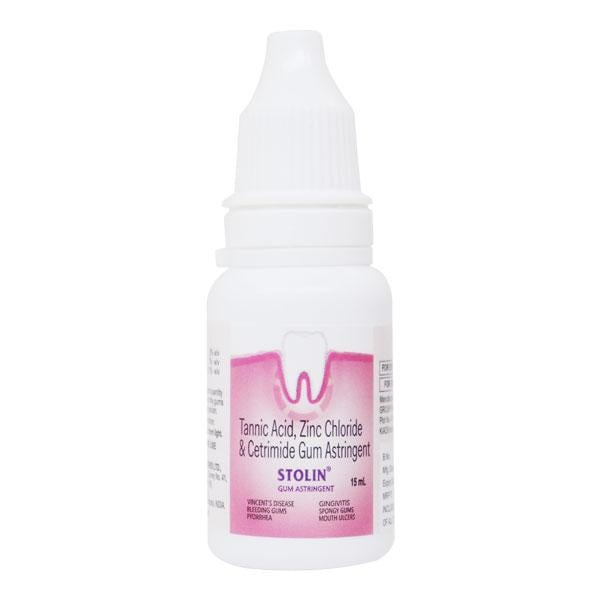 Stolin Gum Astringent Liquid 15ml - Global Surgicals