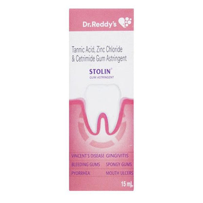 Stolin Gum Astringent Liquid 15ml - Global Surgicals