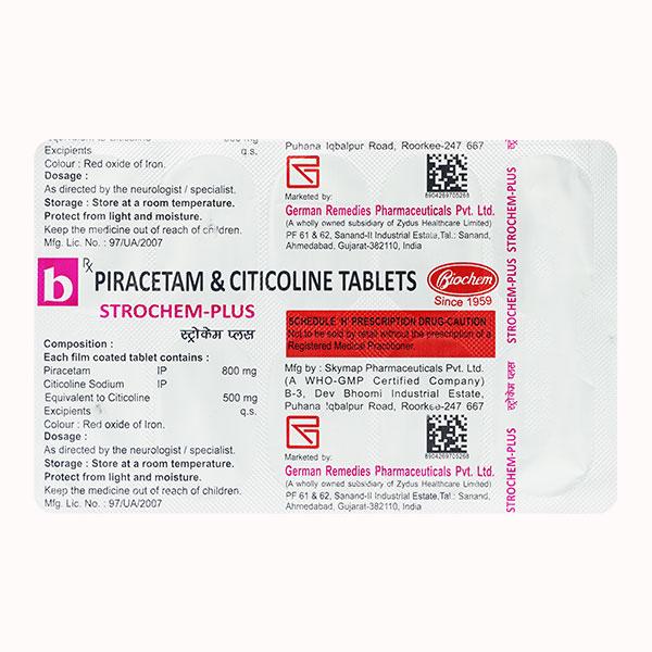 STROCHEM PLUS Tablet 10's - Global Surgicals
