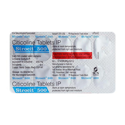 Strocit 500mg Tablet 10'S - Global Surgicals