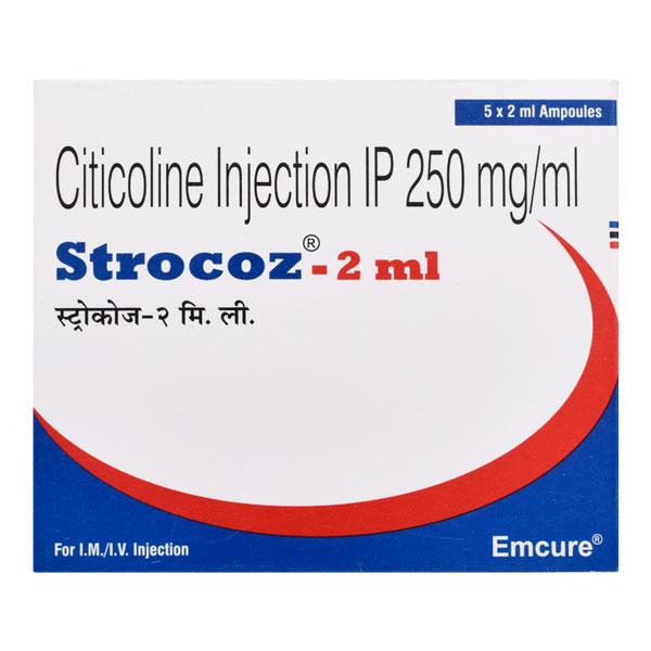 Strocoz 250mg Injection 2ml - Global Surgicals