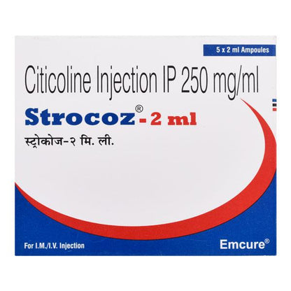 Strocoz 250mg Injection 2ml - Global Surgicals