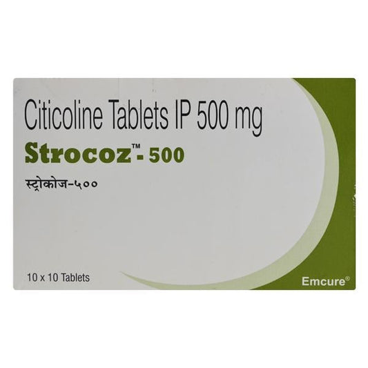 Strocoz 500mg Tablet 10'S - Global Surgicals