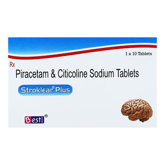 STROKLEAR PLUS Tablet 10's - Global Surgicals