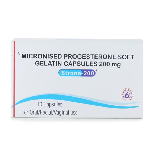 Strone 200mg Capsule 10'S - Global Surgicals