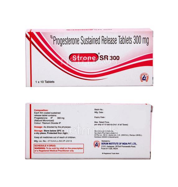 Strone SR 300mg Tablet 10'S - Global Surgicals