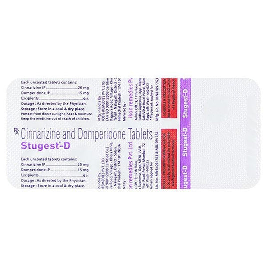 STUGEST D Tablet 10's - Global Surgicals
