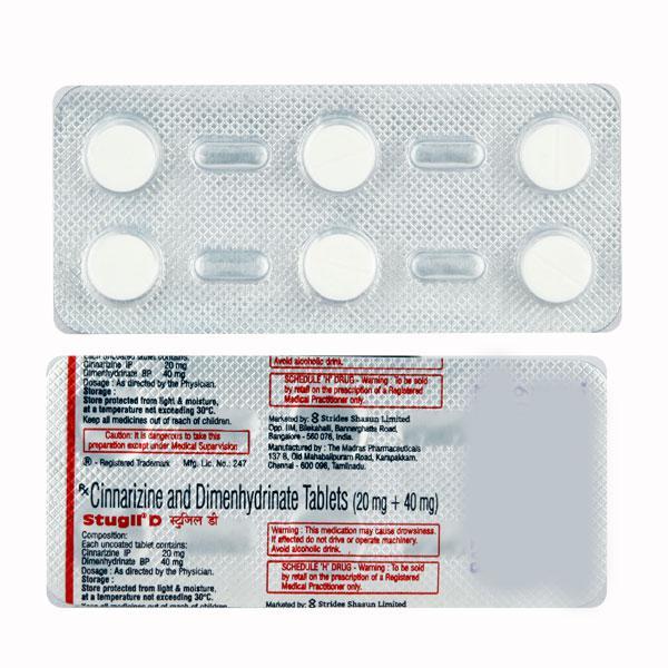 Stugil D Tablet 6'S - Global Surgicals