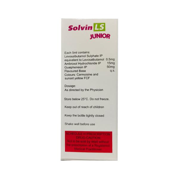 SOLVIN LS JUNIOR Syrup 100ml